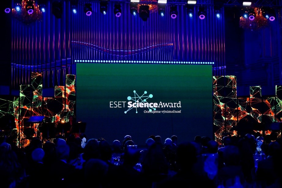 Церемонія нагородження. Нагородження премією ESET Science Award відбудеться 14 жовтня 2020 року.