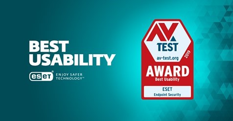 Нагорода за зручність використання. Антивірусний продукт ESET Endpoint Security досяг блискучих результатів в щорічному тестуванні.