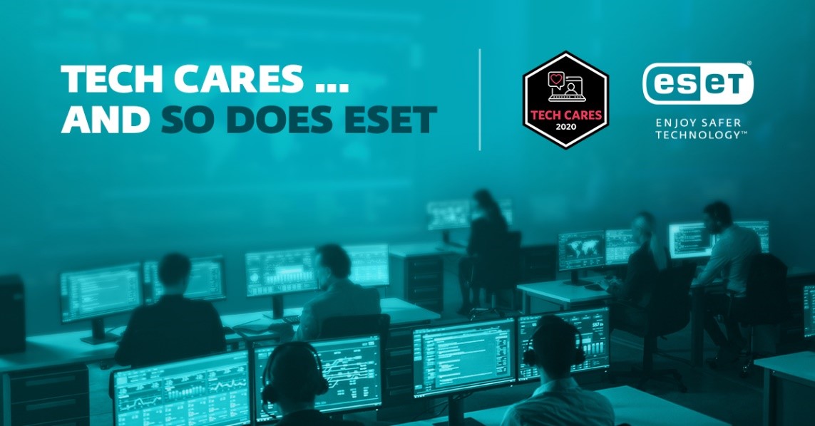 Признание за деятельность во время пандемии. Награда предоставлена ESET за непосредственный вклад в борьбу с вирусом.