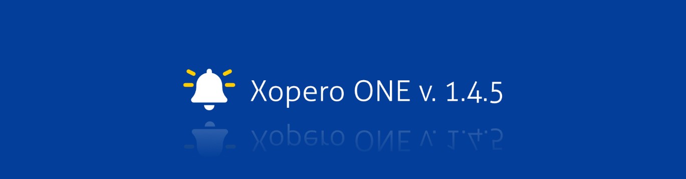Попробуйте бесплатно новую версию продукта Xopero ONE 1.4.5, партнера ESET.